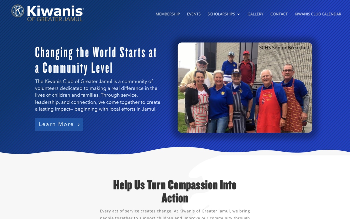 Kiwanis Club of Greater Jamul website — community service nonprofit in Jamul, California